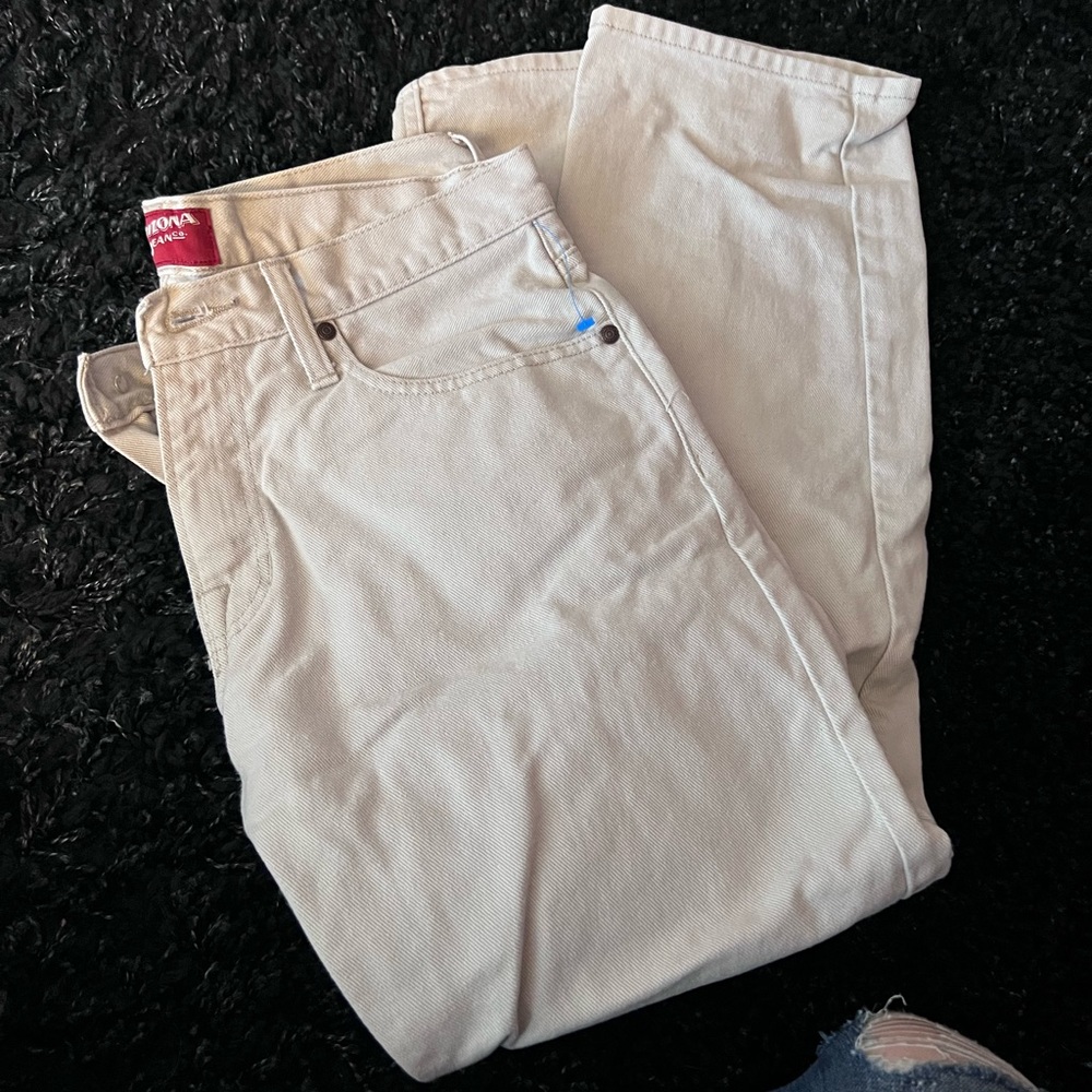 White jeans